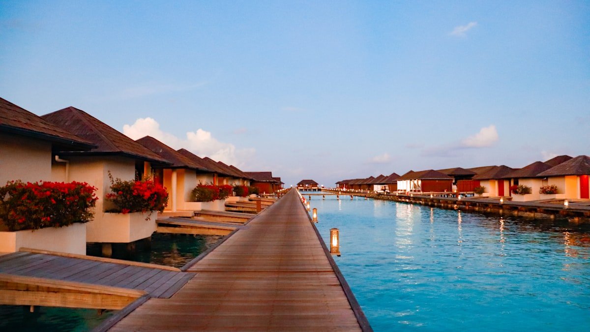 Overwater bungalows